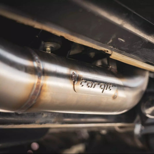 TORQIT 3.5″ TURBO BACK EXHAUST FOR TOYOTA 78 SERIES 4.5L LANDCRUISER: 03/2007 – 07/2016