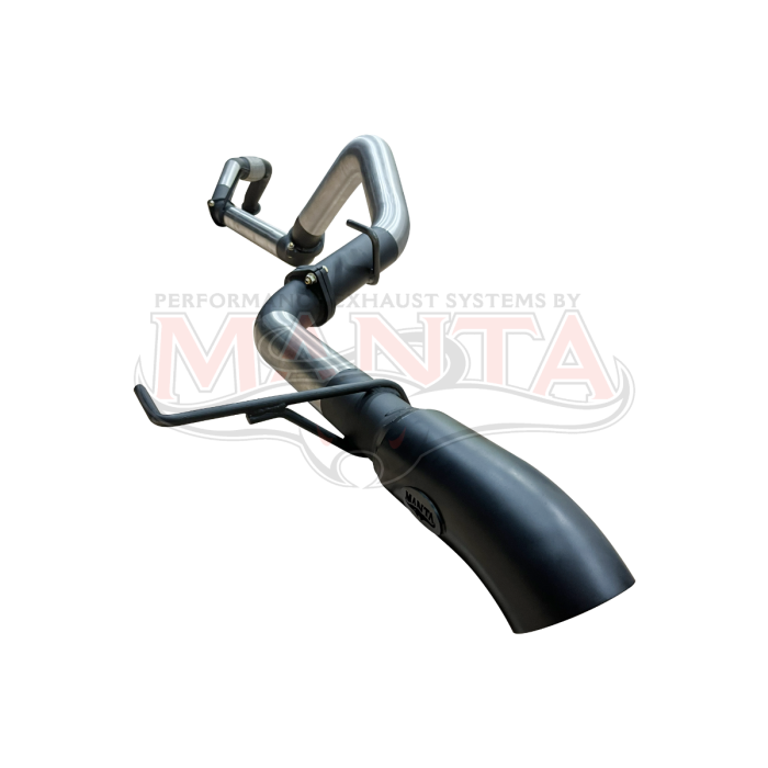 MANTA 4X4 TOYOTA LANDCRUISER 300 SERIES WAGON FJA300R 3.3L V6 TWIN TURBO DIESEL WAGON (WITH DPF) 3"/ 4" STAINLESS STEEL/BLACK TIPS EXHAUST