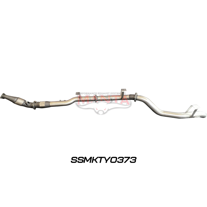 MANTA 4X4 3"/ 4" EXHAUST TOYOTA LANDCRUISER VDJ76 4.5L 1VD V8 TURBO DIESEL WAGON 2007 - 2016