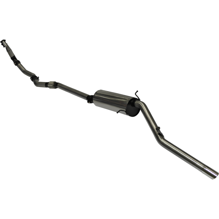 MANTA 4X4 NISSAN NAVARA D22 3.0L 3" TURBO DIESEL 2002 - 2006 ALUMINISED/STAINLESS STEEL EXHAUST