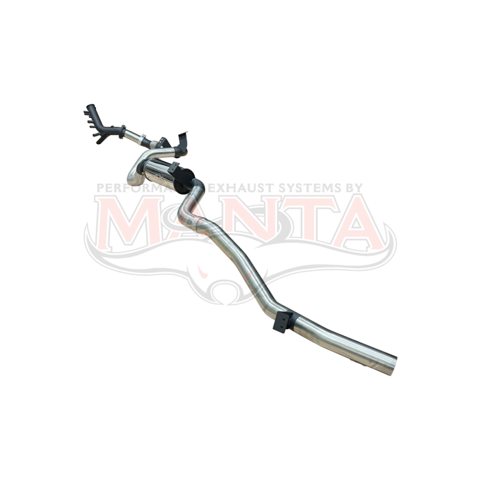 MANTA 4X4 3" STAINLESS STEEL EXHAUST Toyota 2025 Landcruiser 76 Series Wagon GDJ76 2.8L 4cyl Turbo Diesel Wagon (with DPF) 2023-2025