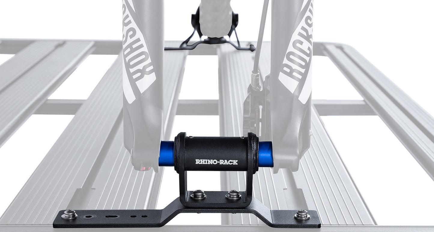 RHINO RACK Pioneer Thru Axle Bike Carrier (Modern Axle Sizing Update)