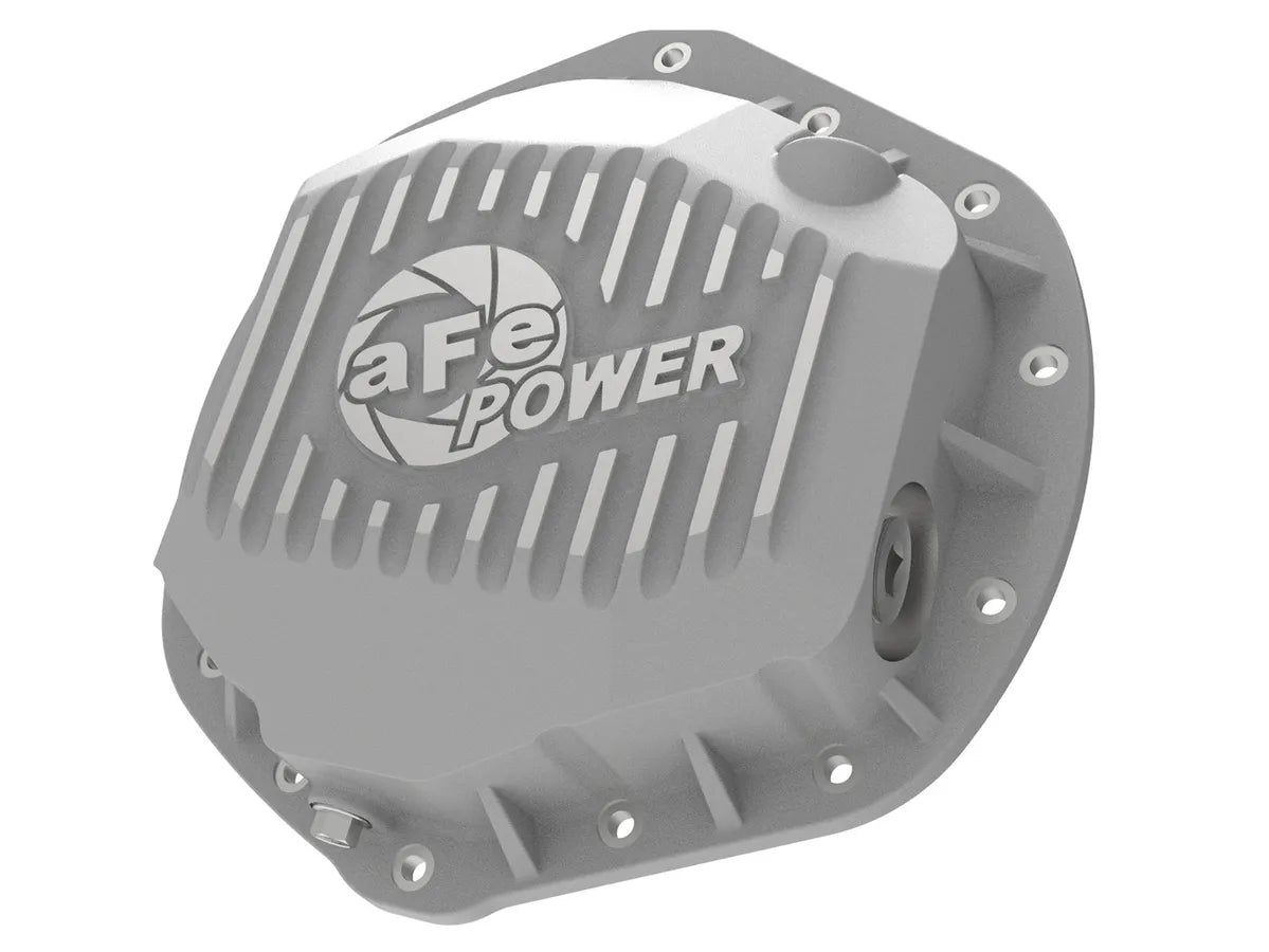 AFE POWER Street Series Rear Differential Cover Raw/Black with Oil / Machined Fins suits GMC/Chevrolet (CHECK DESCRIPTION FOR VEHICLE APPLICATION)