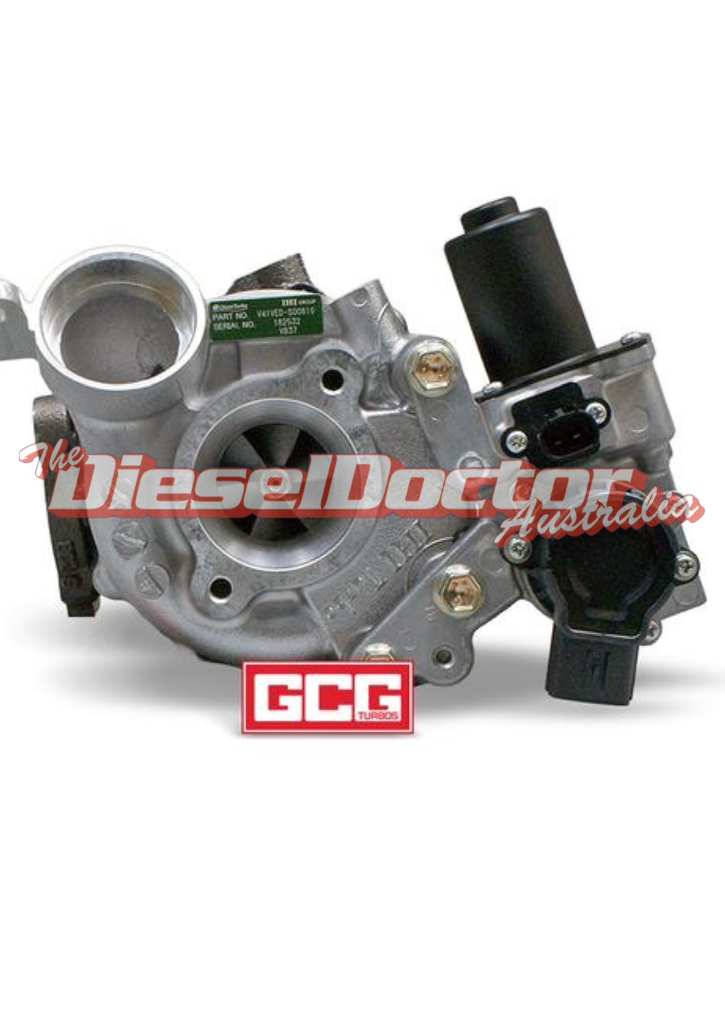 Toyota Turbo RHV4-VB37 SUITS Toyota Landcruiser VDJ200 4.5L 1VD-FTV TT (2007-On) LHS