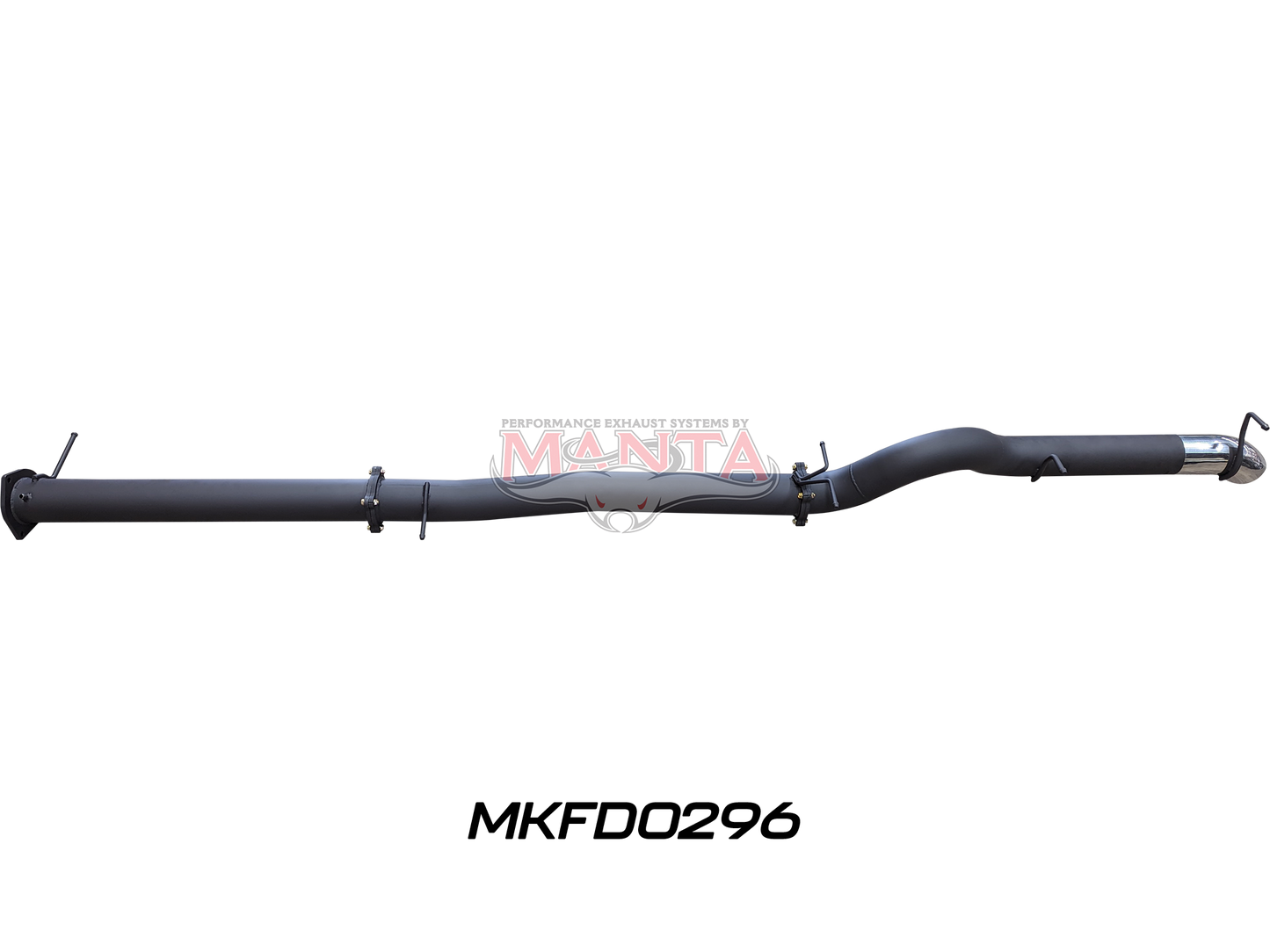 MANTA 4X4 FORD 2022 RANGER UTE NEXT GEN T6.2 V6 3.0L DPF BACK TURBO 3"/ 4" 2022 ONWARDS (WITH DPF) ALUMINISED/STAINLESS STEEL  EXHAUST
