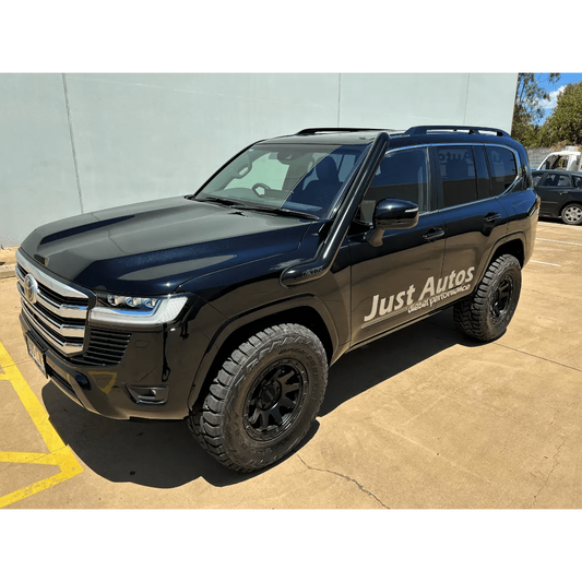 FATZ 300 Series Land Cruiser 4″ Snorkel POLISHED / POWDER COATED BLACK