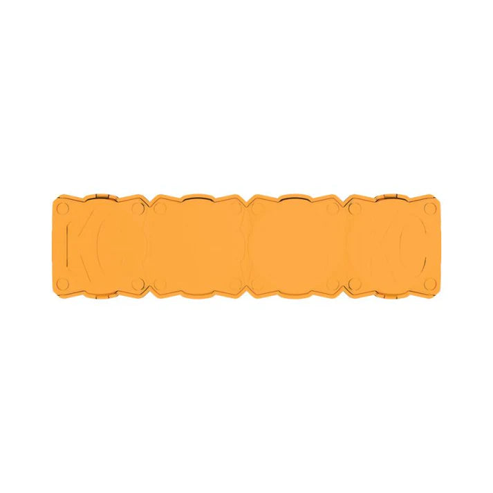 KC HILITES FLEX ERA LED Light Bar - 10" Light Shield - Amber