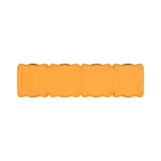 KC HILITES FLEX ERA LED Light Bar - 10" Light Shield - Amber