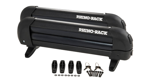 RHINO RACK Ski and Snowboard Carrier - 3 skis or 2 snowboards (573)