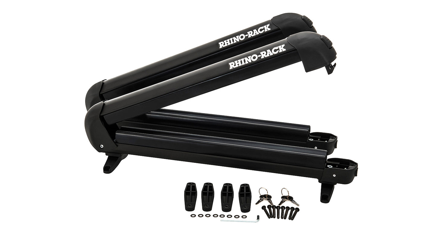 RHINO RACK Ski and Snowboard Carrier - 4 Skis or 2 Snowboards (574)