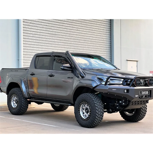 FATZ N80/GUN HILUX Short Entry Snorkel POLISHED / BLACK