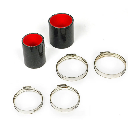 SAAS 2 Piece Silicone Intercooler Hose and Clamp Kit to suit Toyota Hilux 3.0L 1KD-FTV 2005 - 2015