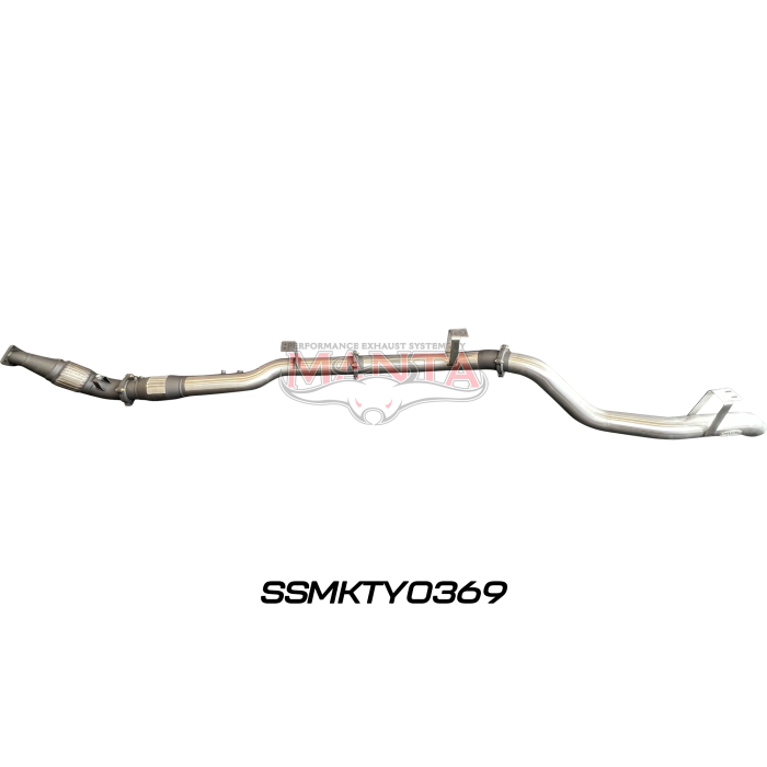 MANTA 4X4 3"/4" EXHAUST TOYOTA LANDCRUISER VDJ76 4.5L 1VD V8 TURBO DIESEL WAGON (WITH DPF) OCT 2016 ON