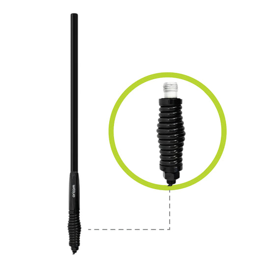 ORICOM ANU856 3dBi UHF CB Antenna with Detachable Fibreglass Pole