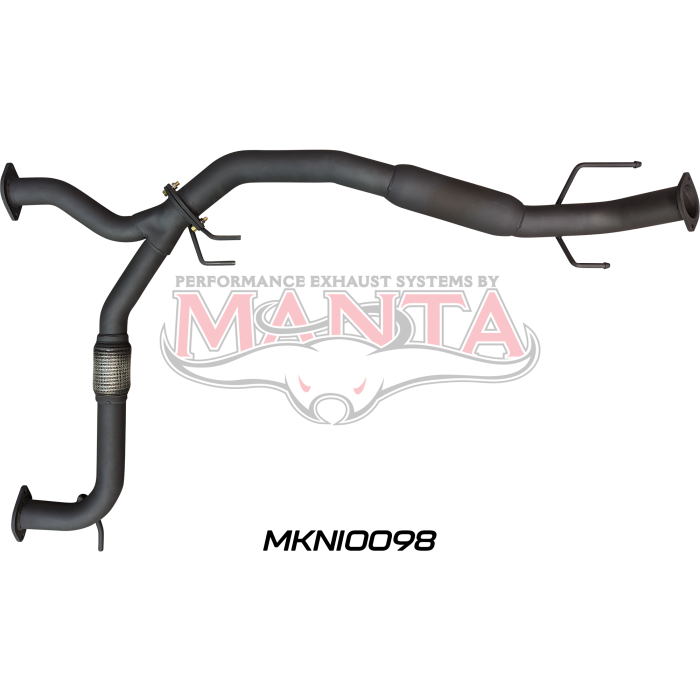 MANTA 4X4 Nissan 2024 Patrol Wagon Y62 5.6L V8 Petrol Wagon 2012 Onwards 3" ALUMINISED/STAINLESS STEEL EXHAUST