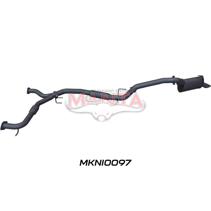 MANTA 4X4 Nissan 2024 Patrol Wagon Y62 5.6L V8 Petrol Wagon 2012 Onwards 3" ALUMINISED/STAINLESS STEEL EXHAUST