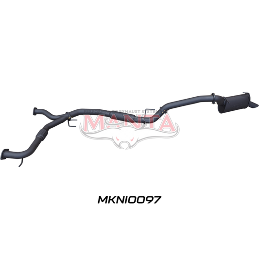 MANTA 4X4 Nissan 2024 Patrol Wagon Y62 5.6L V8 Petrol Wagon 2012 Onwards 3" ALUMINISED/STAINLESS STEEL EXHAUST