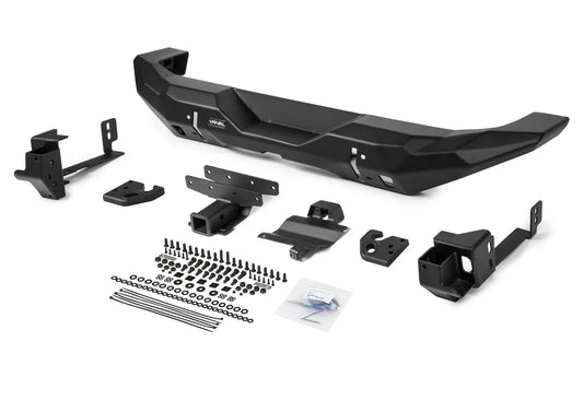 RIVAL 4X4 Aluminum Rear Bar Suits Jeep Wrangler JL 2018-On