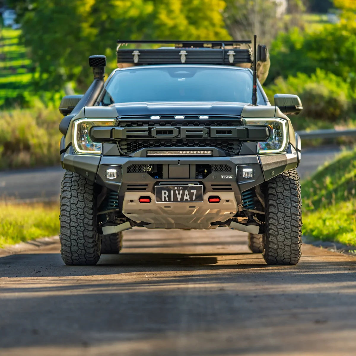 RIVAL 4X4 Aluminum Front Bar SUITS Ford Ranger / Everest Next Gen
