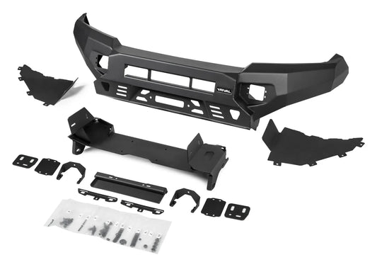 RIVAL 4X4 Aluminum Front Bar SUITS Toyota LC200 2008-2015 includes RIVAL FOG lights (Set of 2)