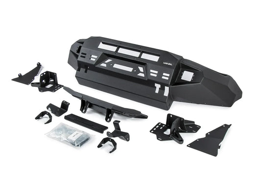 RIVAL 4X4 Aluminum Front Bar SUITS VW Amarok (2010-2022) includes RIVAL LED FOG lights (Set of 2)