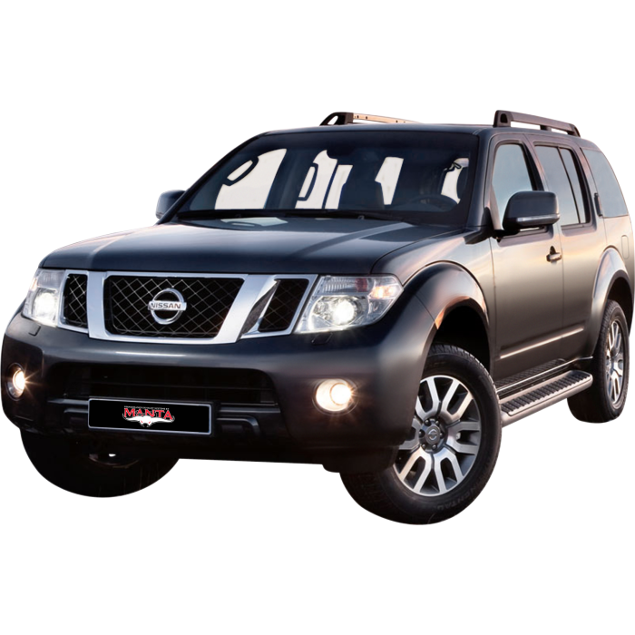 MANTA 4X4 NISSAN PATHFINDER R51 2.5L TURBO DIESEL SPANISH BUILT MANUAL & AUTO (NO DPF) APRIL 2007 -  2013 3" ALUMINISED/STAINLESS STEEL EXHAUST