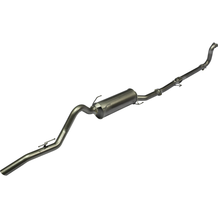 MANTA 4X4 ISUZU DMAX 3.0L JUNE 2012 - 2017 (NO DPF) ALUMINISED/STAINLESS STEEL EXHAUST