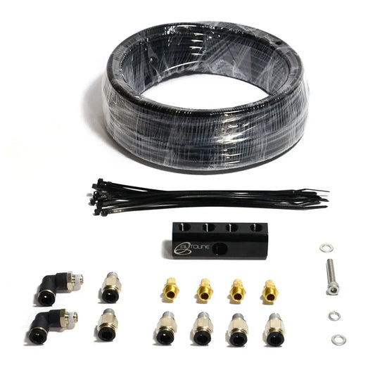 SAAS Diff Breather Kit Alloy 4 Port Toyota Nissan Holden Mitsubishi