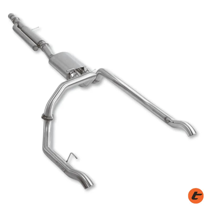 TORQIT Single 3.5″ – Twin 3″ Cat Back Exhaust for Silverado 1500 (01/2020-On)