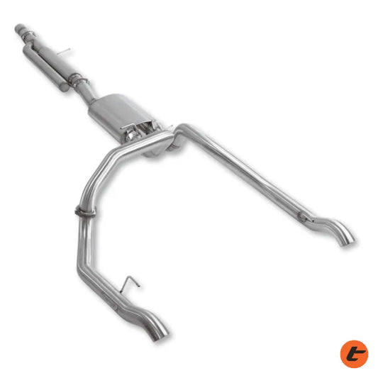 TORQIT Single 3.5″ – Twin 3″ Cat Back Exhaust for Silverado 1500 (01/2020-On)