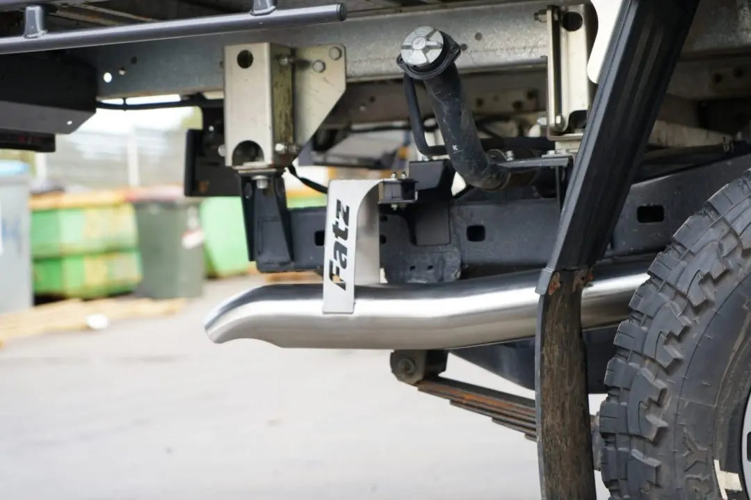 FATZ VDJ79 Series 4″ DPF Back Exhaust WITH / WITHOUT RESONATOR MUFFLER