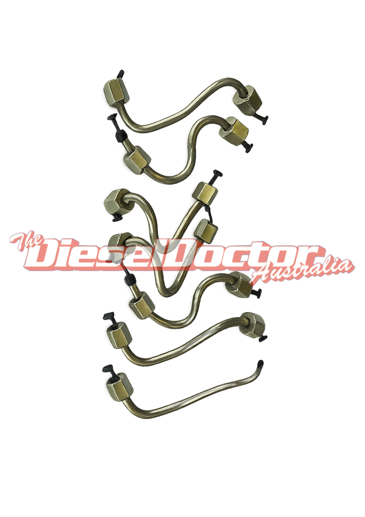 GENUINE INJECTOR FUEL LINE/PIPESET suits F33A 300 Series Toyota Landcruiser 2021-on