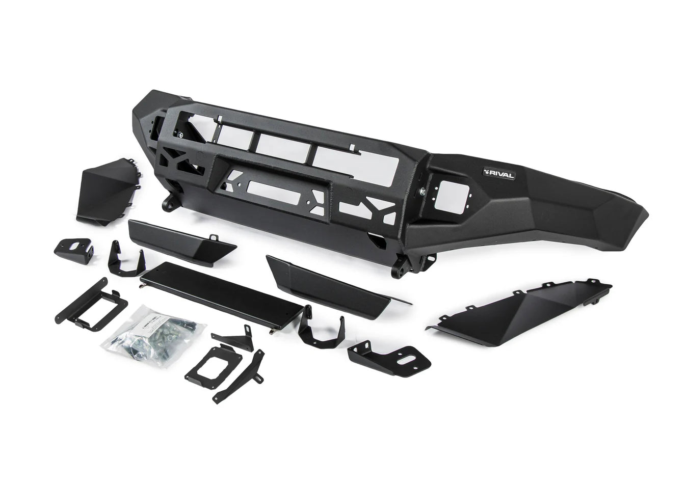 RIVAL 4X4 Aluminium Front Bumper Ford Ranger PX1 PX2 PX3 / Everest 2015-2022