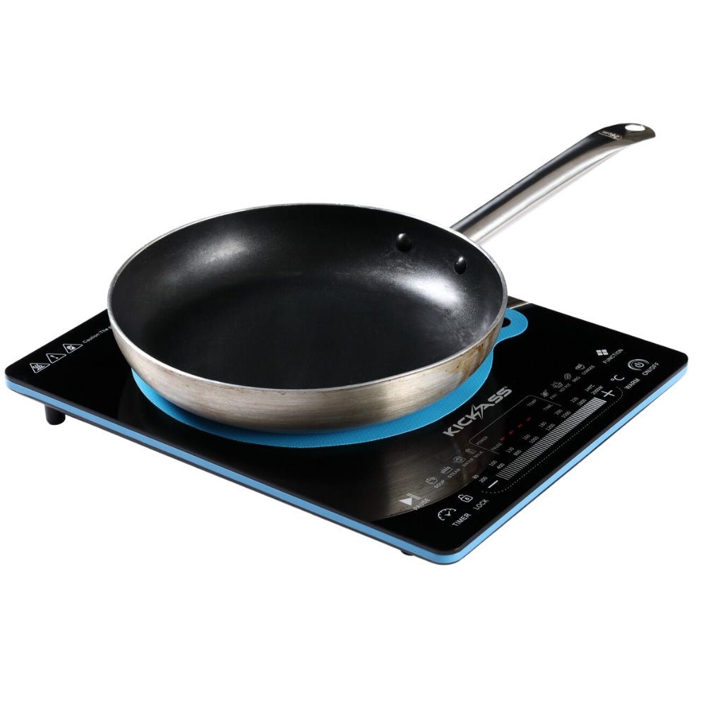 KICKASS QuickFire Portable 2000W Induction Cooktop For Camping