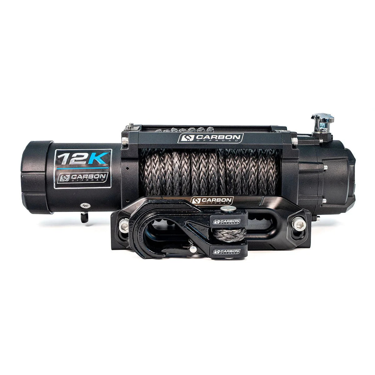 CARBON WINCH Carbon 12K - 12000lb Winch V3X with MegaPro Hook