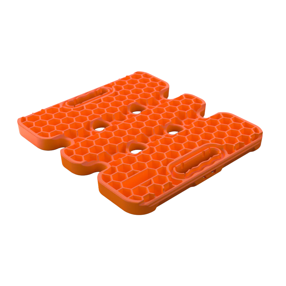 MAXTRAX Jaxbase Plate ORANGE / BLACK