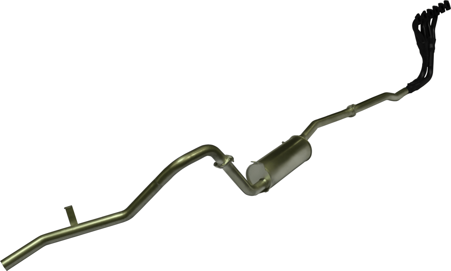 MANTA 4X4 NISSAN PATROL GQ 4.2L TD42 DIESEL & TB42 PETROL UTE WITH LEAF SPRINGS 2.5" ALUMINISED STEEL FULL SYSTEM EXHAUST