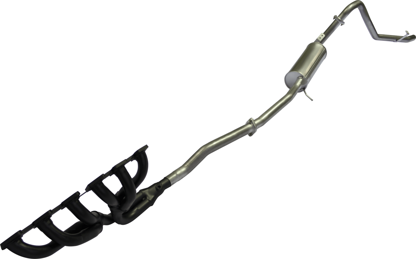 MANTA 4X4 NISSAN PATROL GQ 4.2L TD42 DIESEL & TB42 PETROL UTE WITH LEAF SPRINGS 2.5" ALUMINISED STEEL FULL SYSTEM EXHAUST