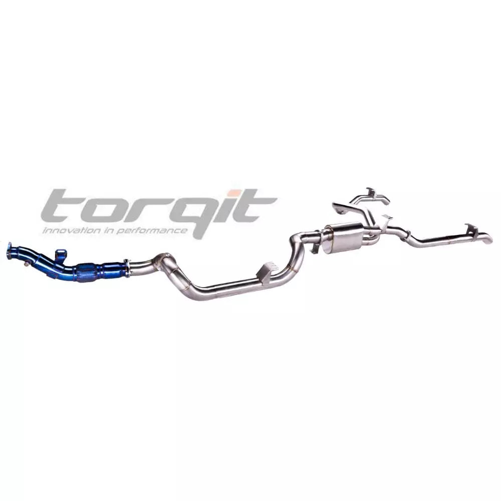 TORQIT TWIN EXIT EXHAUST FOR TOYOTA 79 SERIES 4.5L SINGLE CAB LANDCRUISER: 03/2007 – 07/2016