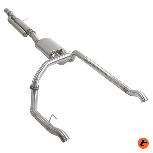 Torqit Single 3.5″ – Twin 3″ Cat Back Exhaust /  High Flow Catalytic Converters for Silverado 1500 01/2020 onwards