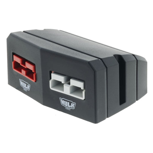 HULK 4X4 DOUBLE SURFACE MOUNT HOUSING W/ 50A RED & GREY PLUGS
