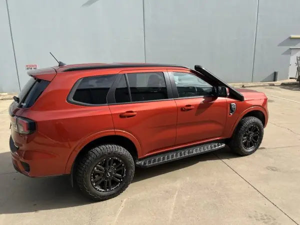 FATZ Ford Everest RA (Next Gen) 4″ Stainless Snorkel POLISHED / BLACK