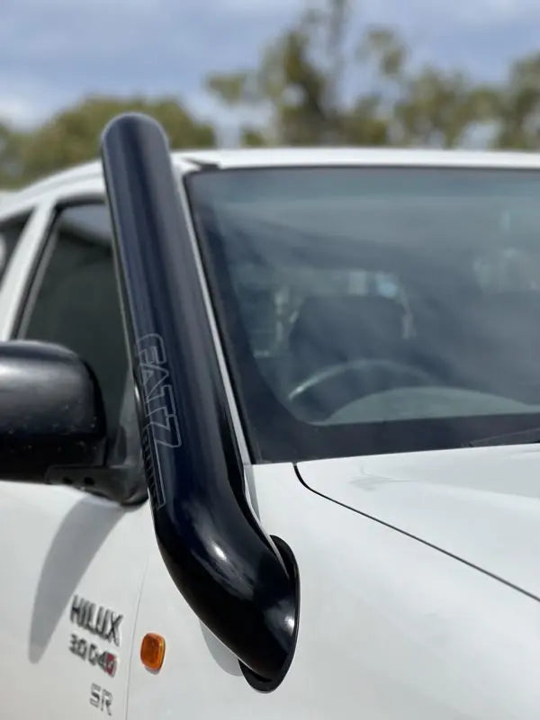 FATZ N70 Toyota Hilux 4″ Short Entry Snorkel POLISHED / POWDER COATED BLACK