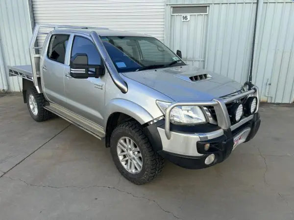 FATZ N70 Toyota Hilux 4″ Short Entry Snorkel POLISHED / POWDER COATED BLACK
