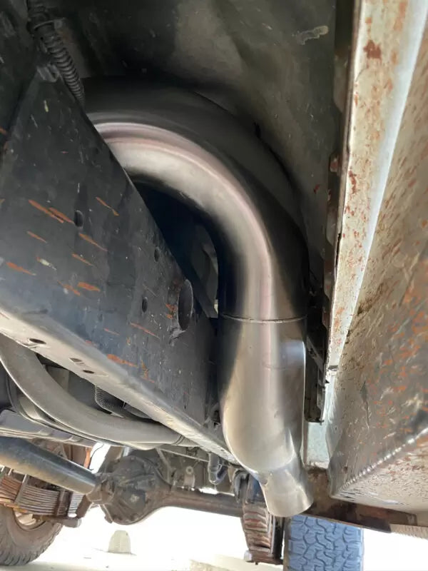 FATZ VDJ79 Single Cab 4″ DUEL TANK, Side Exit Exhaust.