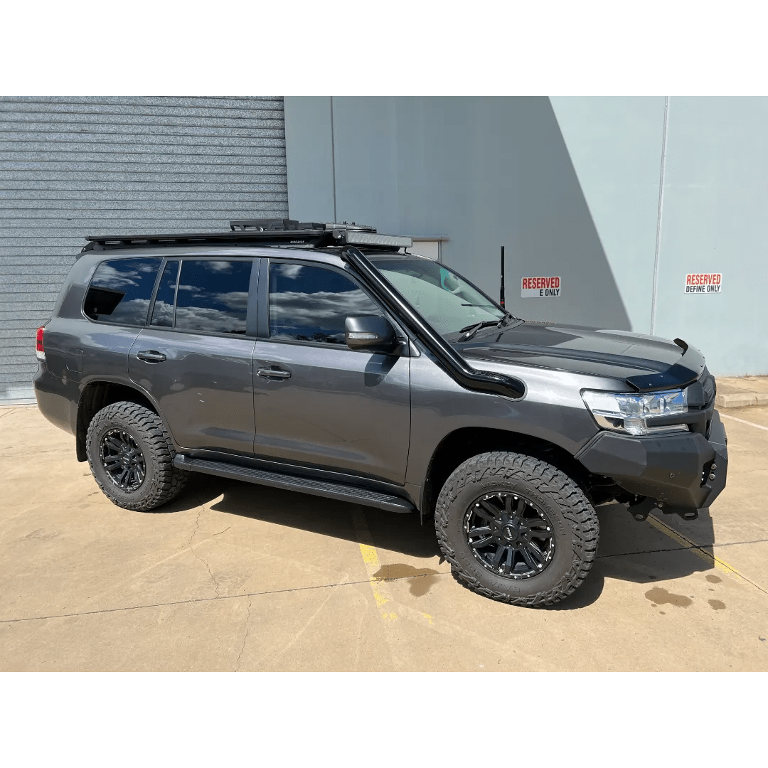 FATZ 200 Series Land Cruiser 4″ Snorkel POLISHED / POWDER COATED BLACK