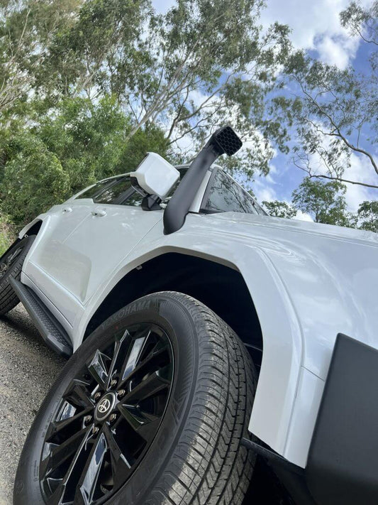 FATZ 250 Series Prado 4″ RAM Head Stainless Snorkel