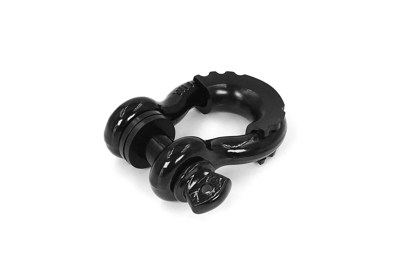 CARBON OFFROAD 4.75T Bow Shackle - Black