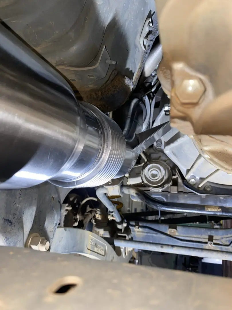 FATZ VDJ76 Series 4″ Turbo Back Exhaust STRAIGHT THROUGH PIPE / RESONATOR STYLE MUFFLER