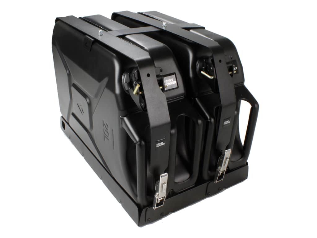 DOUBLE JERRY CAN HOLDER - BY FRONT RUNNER